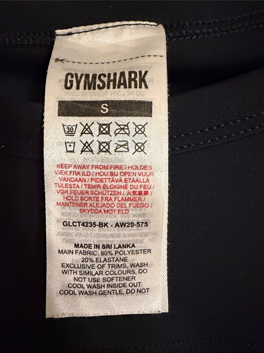 Gymshark Exo Black Ultra Crop Top Cutout Short Sleeve Size S - Picture 2 of 4